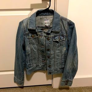 Old Navy Classic / Distressed Jean Jacket